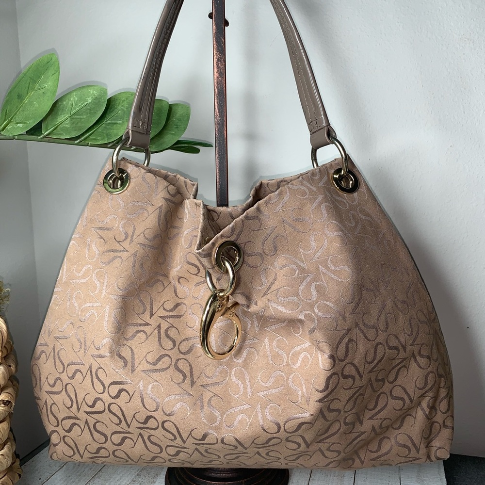 SIMPLY VERA by VERA WANG-Brown Signature Handbag